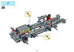 LEGO 8258 instructions page 12 – build guide